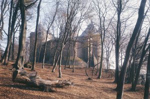 Vue du Château Coch, Sud du Pays de Galles, depuis les bois - Unbekannt Unbekannt