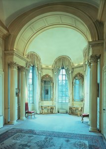 Vue de la salle de la fenêtre en arc, Palais de Blenheim, Oxfordshire - Unbekannt Unbekannt
