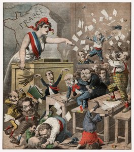Élections de 1898 - Unbekannter Künstler