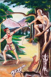 Temple bouddhiste Wat Inpeng. Les Jataka Tales sont des récits sur les vies antérieures de Bouddha (avant qu