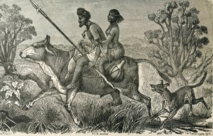 AFRIQUE (XIXe siècle). Habitants de l