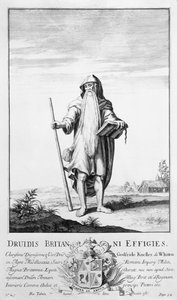 Un druide (gravure)