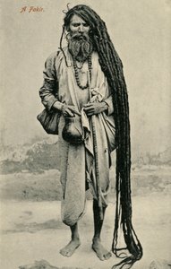 Un fakir musulman, Inde - Unbekannter Künstler