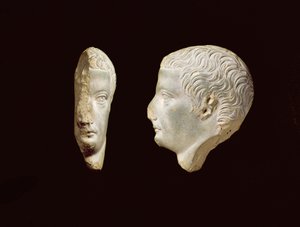 Portrait en relief de l