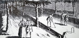 Une partie de croquet à Pall-Mall - Unbekannt