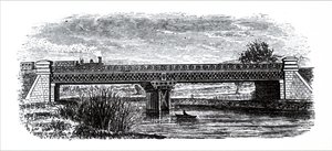 Un pont en treillis - Unbekannt