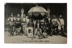 Un nouveau chef natif créé, Calabar, Nigeria, vers 1910 - Unbekannt