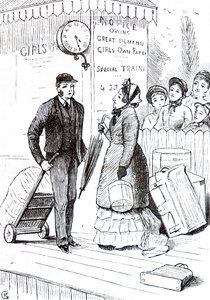 Un porteur de chemin de fer.