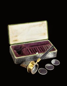 Un rare ophtalmoscope modèle Helmholtz précoce, vers 1852 - Unbekannt