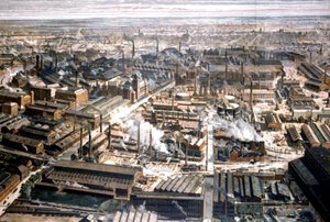 Vue aérienne de l