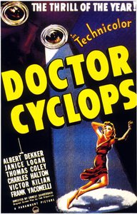 Affiche du film Docteur Cyclope avec Albert Dekker 1940 - Unbekannt