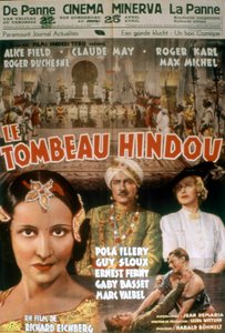 Affiche du film Le tombeau hindou de Richard Eichberg 1938 - Unbekannt