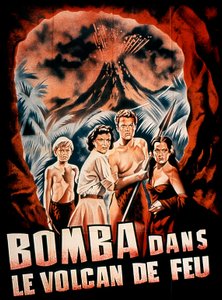 Affiche du film Le volcan perdu de Ford Beebe avec Johnny Sheffield et Donald Woods 1950 - Unbekannt