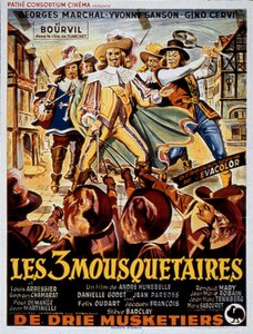 Affiche du film Les Trois Mousquetaires d