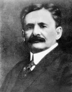 Albert Abraham Michelson, physicien américain, vers 1910