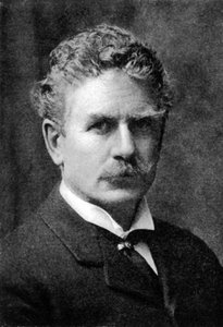 Ambrose Bierce, écrivain et journaliste américain (1842-1914). Source : Munsey
