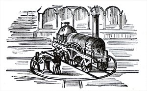 Un pont tournant pour locomotive - Unbekannt