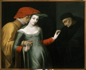 Peinture anonyme du 16ème siècle Musée Granet, Aix en Provence.