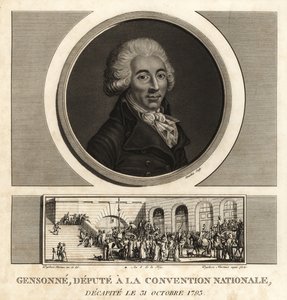 Armand Gensonné (1758-1793), homme politique français et député de la Convention - Unbekannt