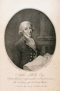 Arthur Phillip, commandant naval britannique, vers 1789 - Unbekannt
