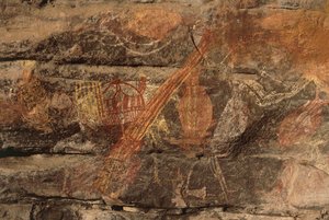Peintures rupestres aborigènes - Benjamin Baud