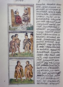 Société aztèque, Livre IV du Codex florentin, version bilingue en espagnol et nahuatl, Histoire générale des choses de la Nouvelle-Espagne, Civilisation aztèque