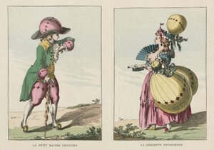 Costumes inspirés des ballons, fin du XVIIIe siècle - Unbekannt