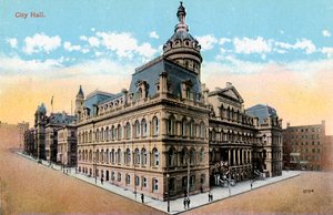 Baltimore : Hôtel de ville - Unbekannter Künstler