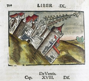 Bâtiments renversés lors d