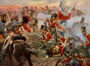 Bataille de Quatre Bras en 1815 - Unbekannter Künstler