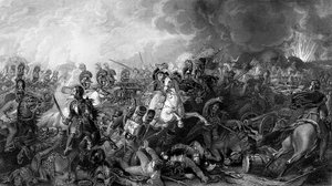 Bataille de Waterloo - Unbekannter Künstler