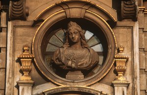 Belgique, Bruxelles, Grand-Place, détail décoratif - William Jennys