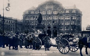 Batailles de rue à Berlin, mars 1919 - Unbekannter Künstler