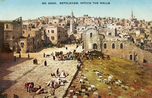 Bethléem, début des années 1900 - Unbekannter Künstler