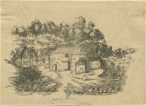Biddulph - Knypersley Mill: lithographie - Unbekannt