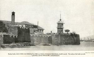 Monument historique du château de Bombay, vers 1900 - Unbekannter Künstler