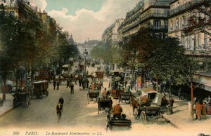 Boulevard Montmartre, Paris - Unbekannter Künstler