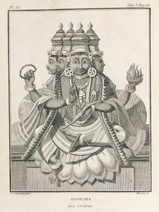 Brahma, le dieu créateur hindou - Unbekannt