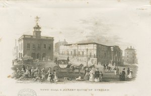 Burslem - Hôtel de ville et marché - Unbekannt