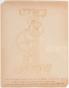 Dessin général des horloges de l