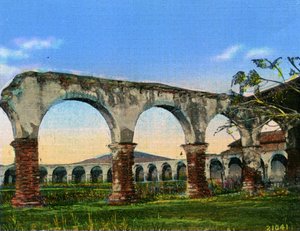 Californie : Arches de la Mission San Juan Capistrano - Unbekannter Künstler
