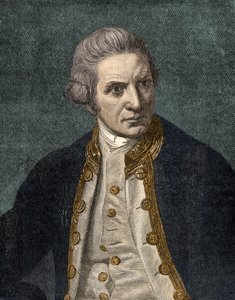 Capitaine James Cook - portrait - Unbekannter Künstler