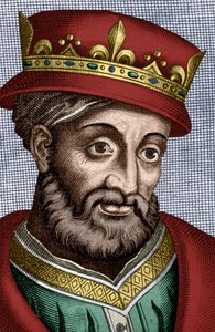 Caribert Ier (521-567) Roi de Paris de 561 à 567 (mérovingien), fils de Clotaire Ier - Unbekannter Künstler
