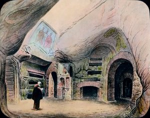 Catacombe de Sainte Cécile - Unbekannter Künstler