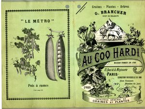 Catalogue général de graines et plantes - Unbekannter Künstler