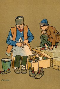 Caucase : Cordonnier de Tiflis