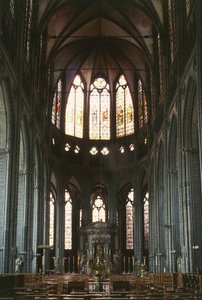 Nef centrale de la cathédrale Notre-Dame de Tournai - Unbekannter Künstler