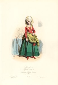 Femme de chambre, règne de Charles VII - Unbekannter Künstler