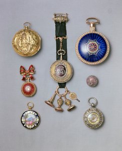 Collection de montres de poche Fabergé