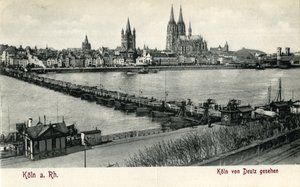 Cologne, Allemagne début du 20e siècle